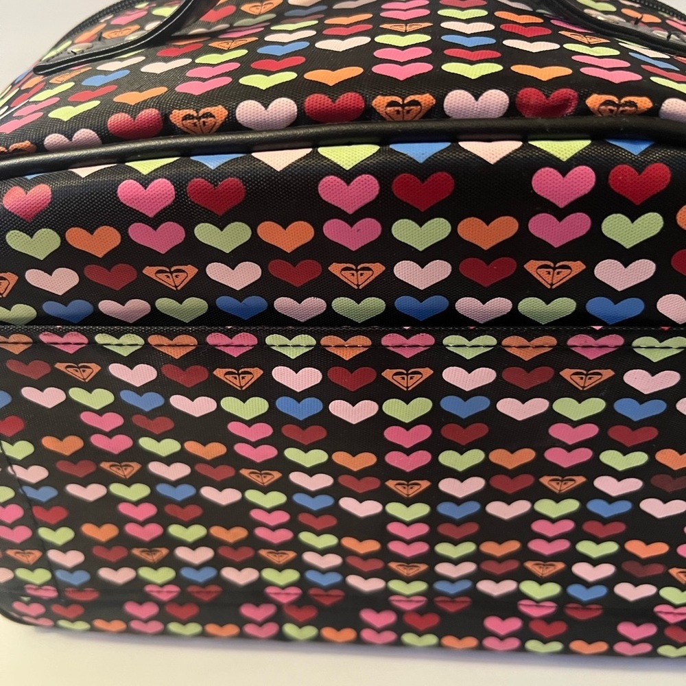 Cute Vintage Roxy Hearts Make Up Case - Picture 4 of 8